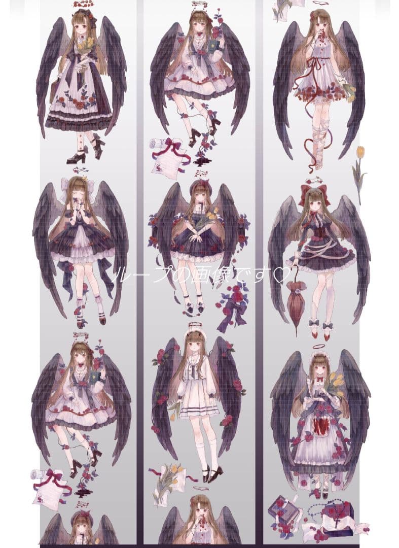 ☆SALE☆J600＃神祗(贝壳光)巫女sama切り売り海外人物マステ女の子