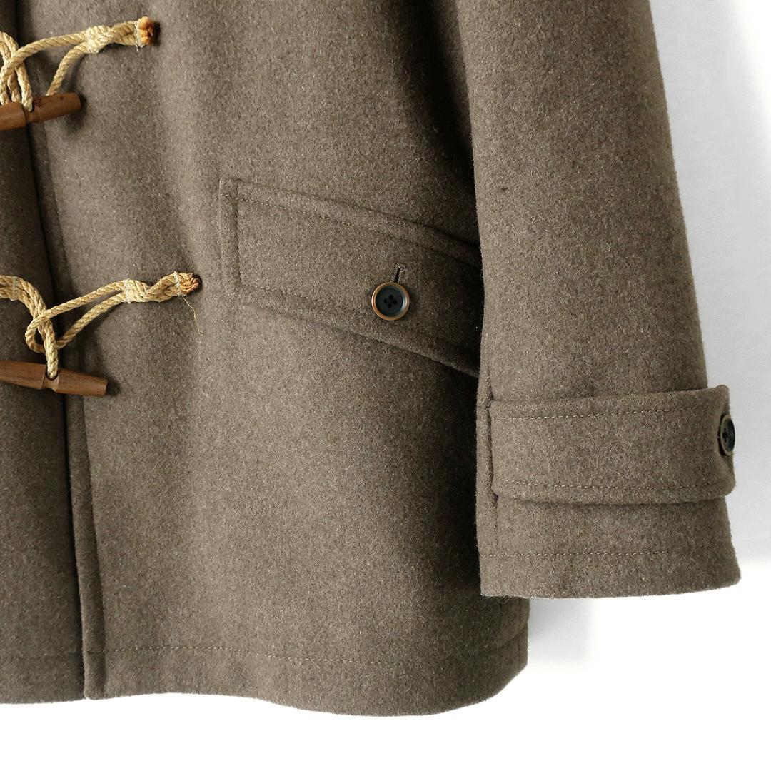 【美品 高級】BANANA REPUBLIC ウールメルトン ダッフルコート