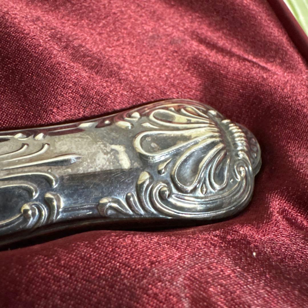 イギリス　カトラリー　シルバー パイサーバー　Harrison Brothers