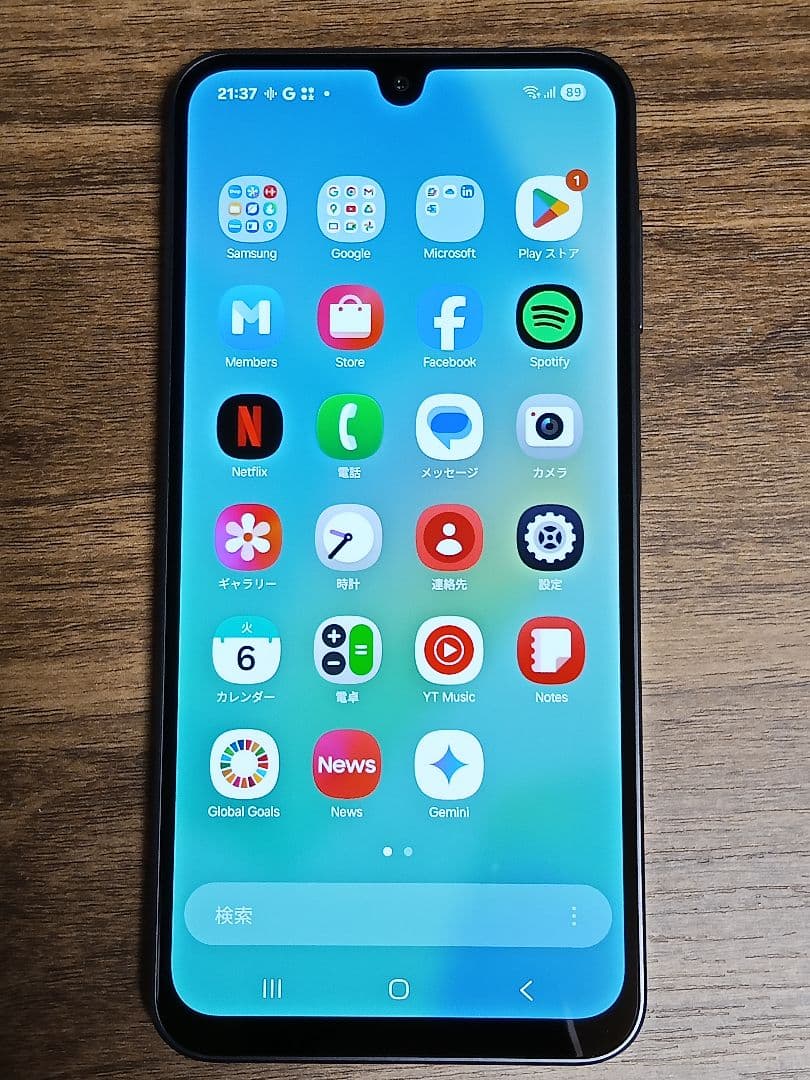 ほぼ未使用 Samsung Galaxy A16 ブラック 4GB/128GB