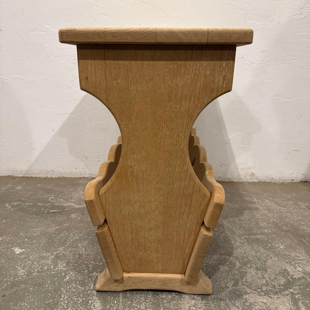 年末年始saleヴィンテージ　木製サイドテーブル　引き出し付き　剥離