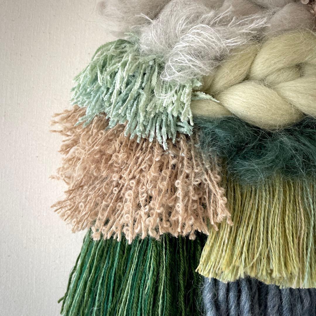 【一点もの】　ウィービング タペストリー 『In the forest, v.』