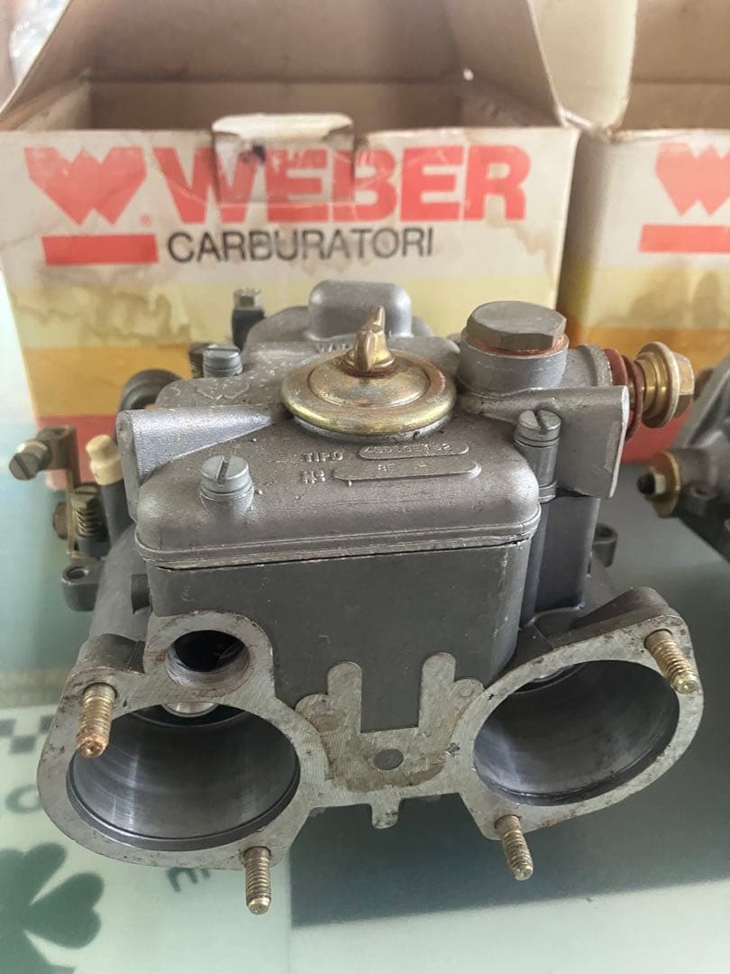 専用品WEBERウエーバー45DCOEイタリア製キャブレター対策後ビンテージ