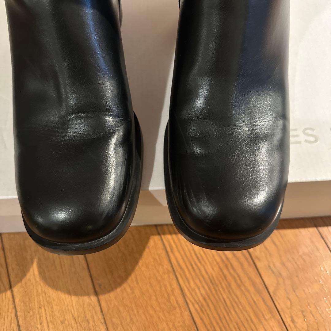 CHARLES & KEITH ブラックロングブーツ