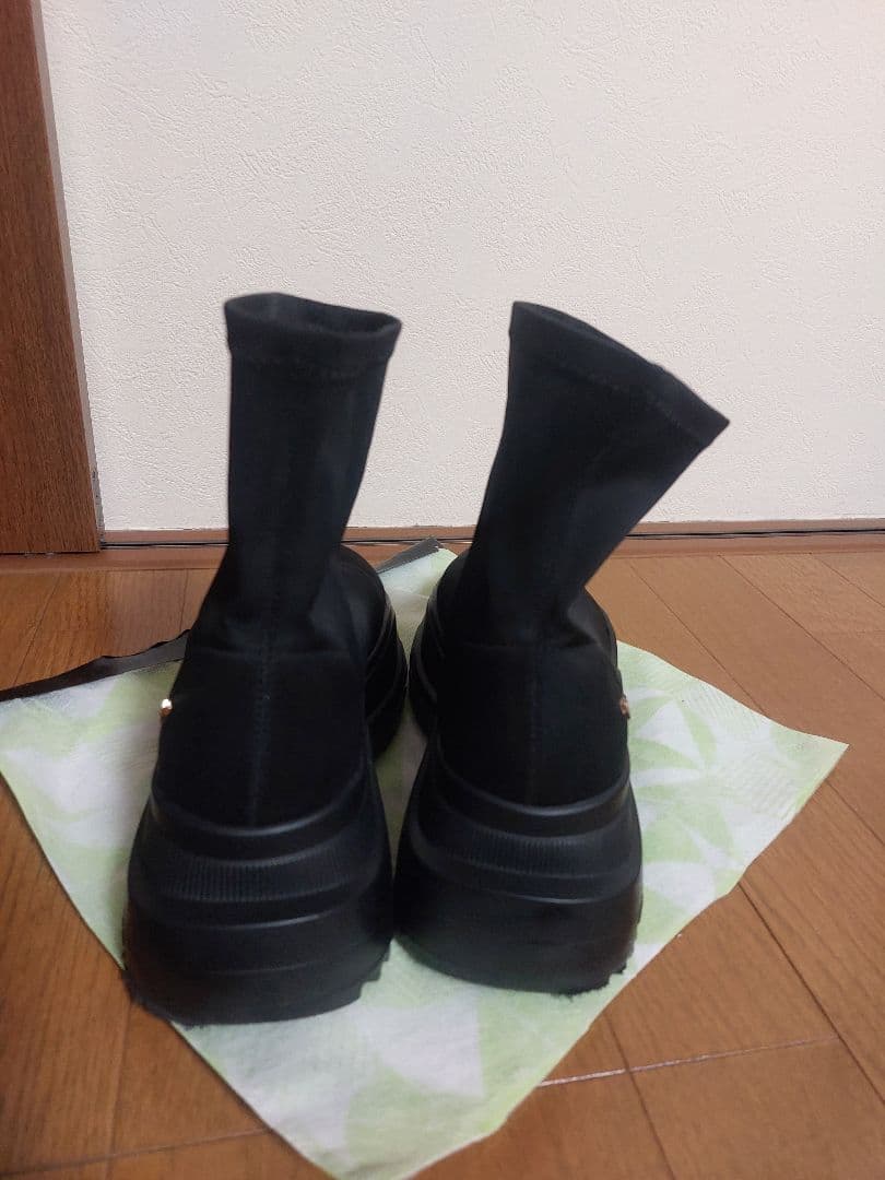 トーキョーブラック シングルスニーカーブーツ★YELLO★Mサイズ