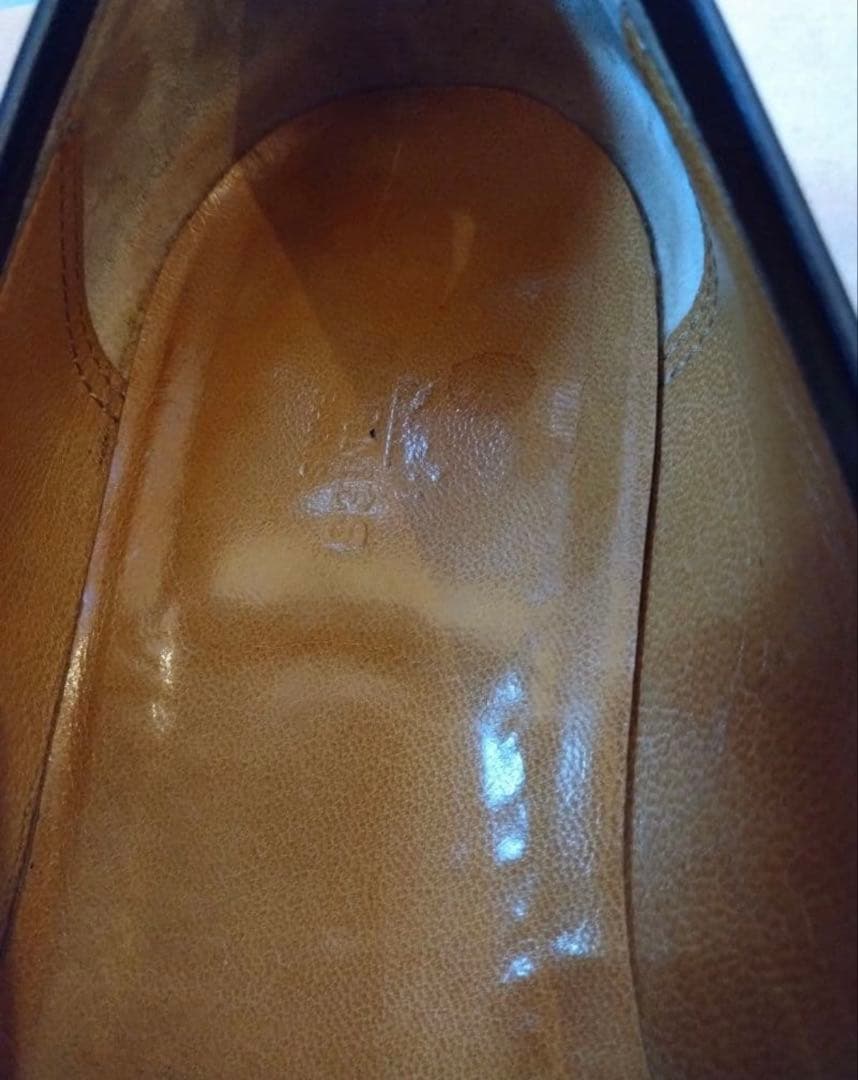 【最高級】HERMES エルメス パリ モカシン　Hロゴブラウン