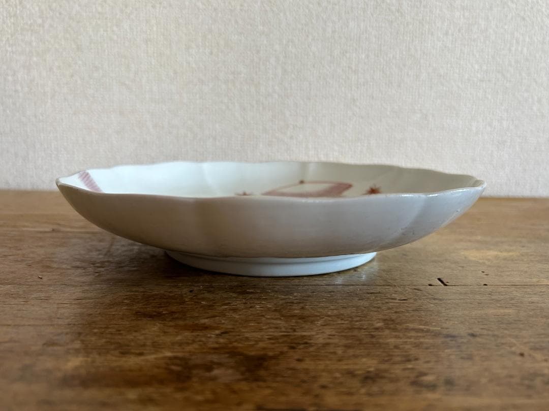 アンティークの傘と星の模様の皿3枚セット