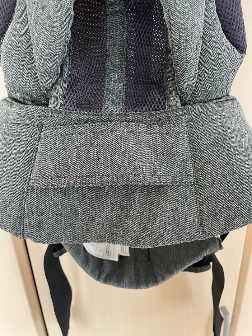 【美品】エルゴ オムニ360 クールエア メッシュ グレー 抱っこ紐