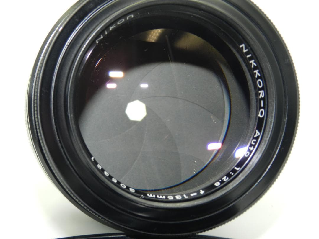 極美品　Nikon Nikkor-Q Auto 135mm f/2.8 レンズ