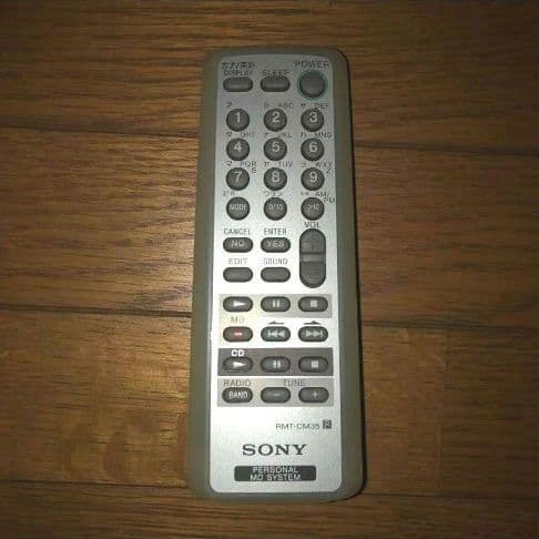 SONY CD・MD・カセットデッキ リモコン付