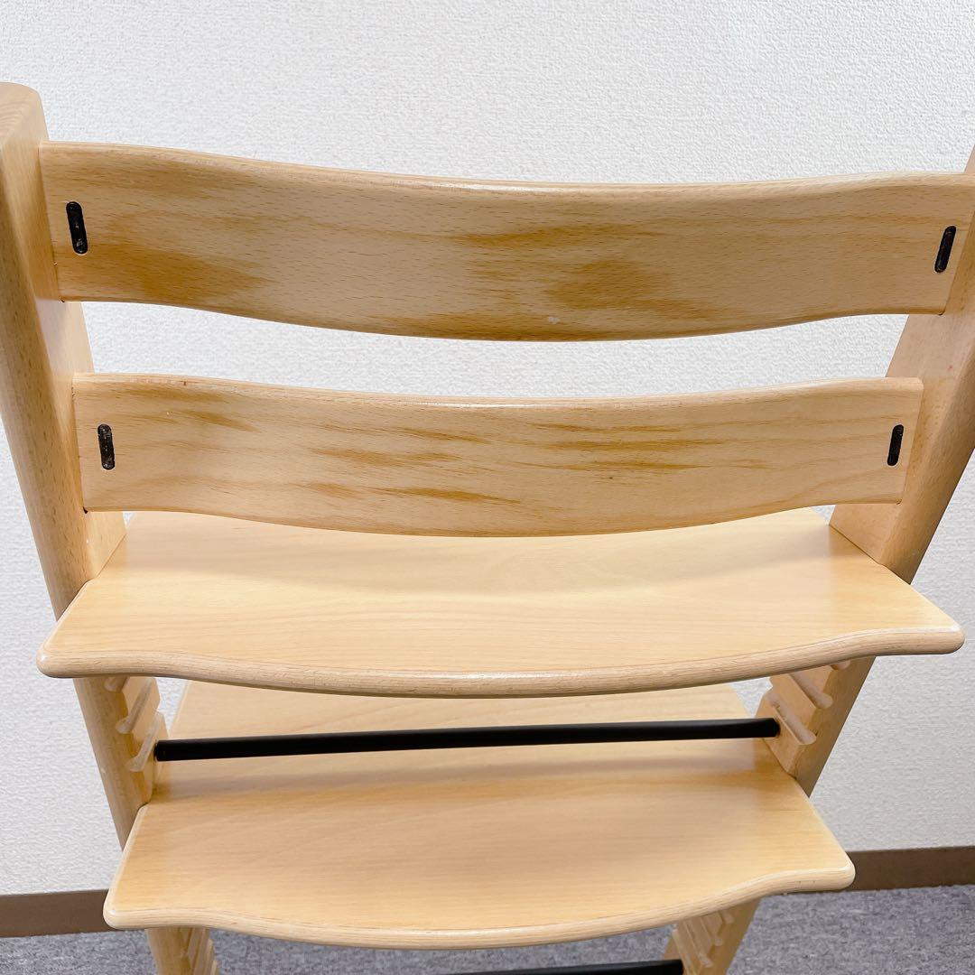 STOKKE TRIPP TRAPP ナチュラル No.4 ベビーセット付き