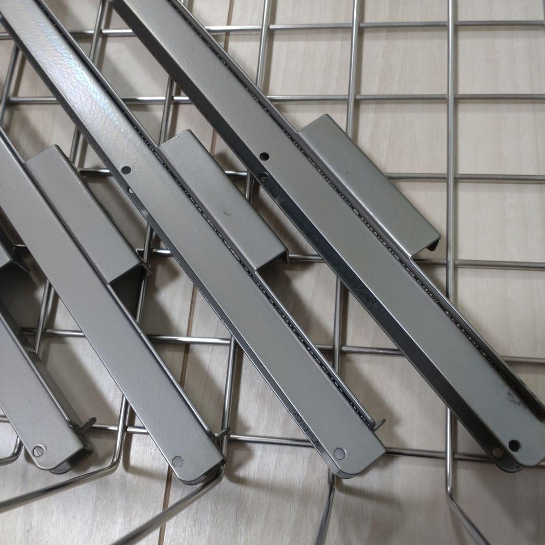 無印良品　ステンレスユニットシェルフ用　ワイヤーバスケット84㎝用　2個セット