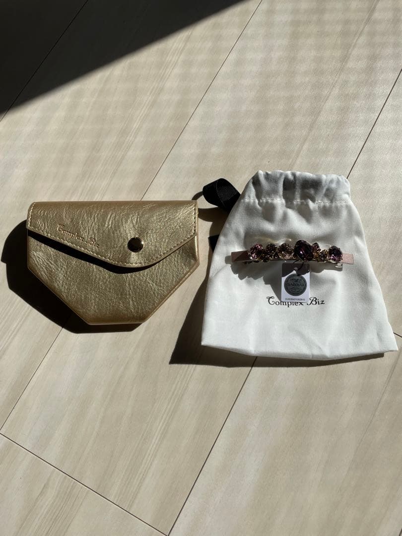 えりさん専用→Complex Biz スワロフスキー ヘアクリップ