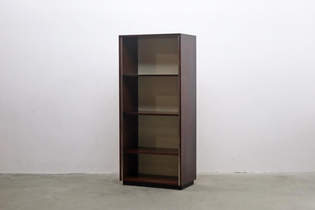 ヴィンテージ ローズウッド シェルフ 本棚 キャビネット 飾り棚 食器棚 1