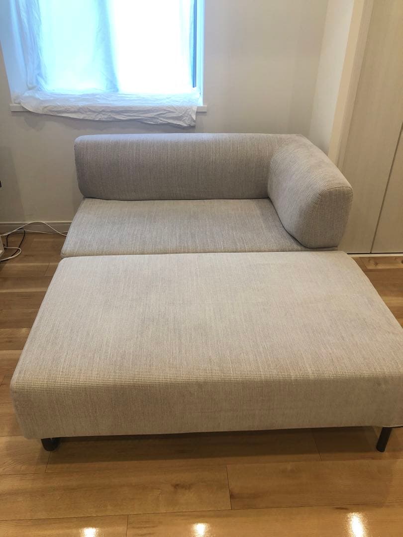 アクタスソファ　ACTUS own オウン　カウチ　グレー　コンパクトダイニング