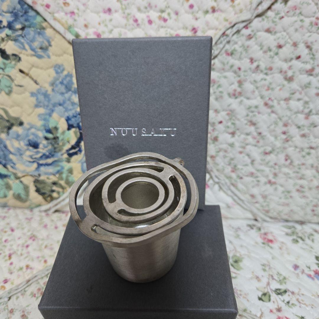 NOU SAKU 能作 デザイン アート 錫 2点セット