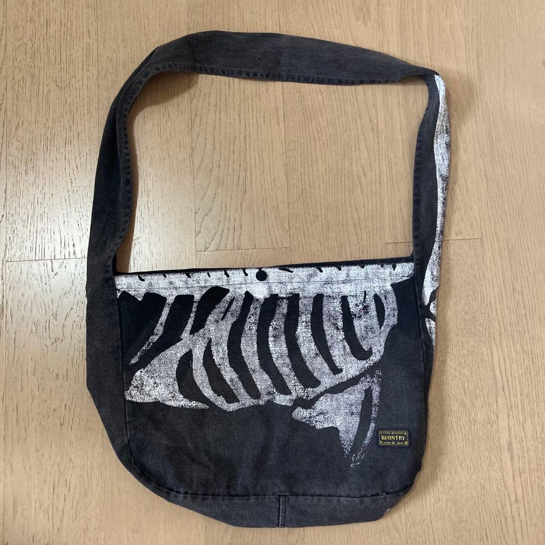 Kapital Kountry プリント ショルダーバッグ