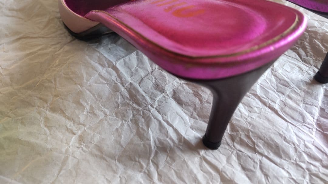 Vintage Miu Miu 稲妻 イナズマ ミュール 37 Y2K 古着