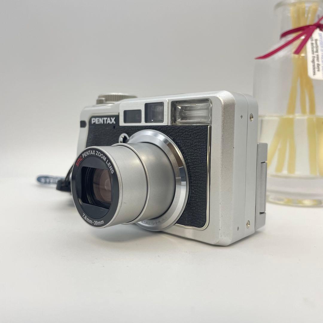 名機 美品✨PENTAX Optio 750Z✨動作確認済 スマホ転送◯ 自撮り