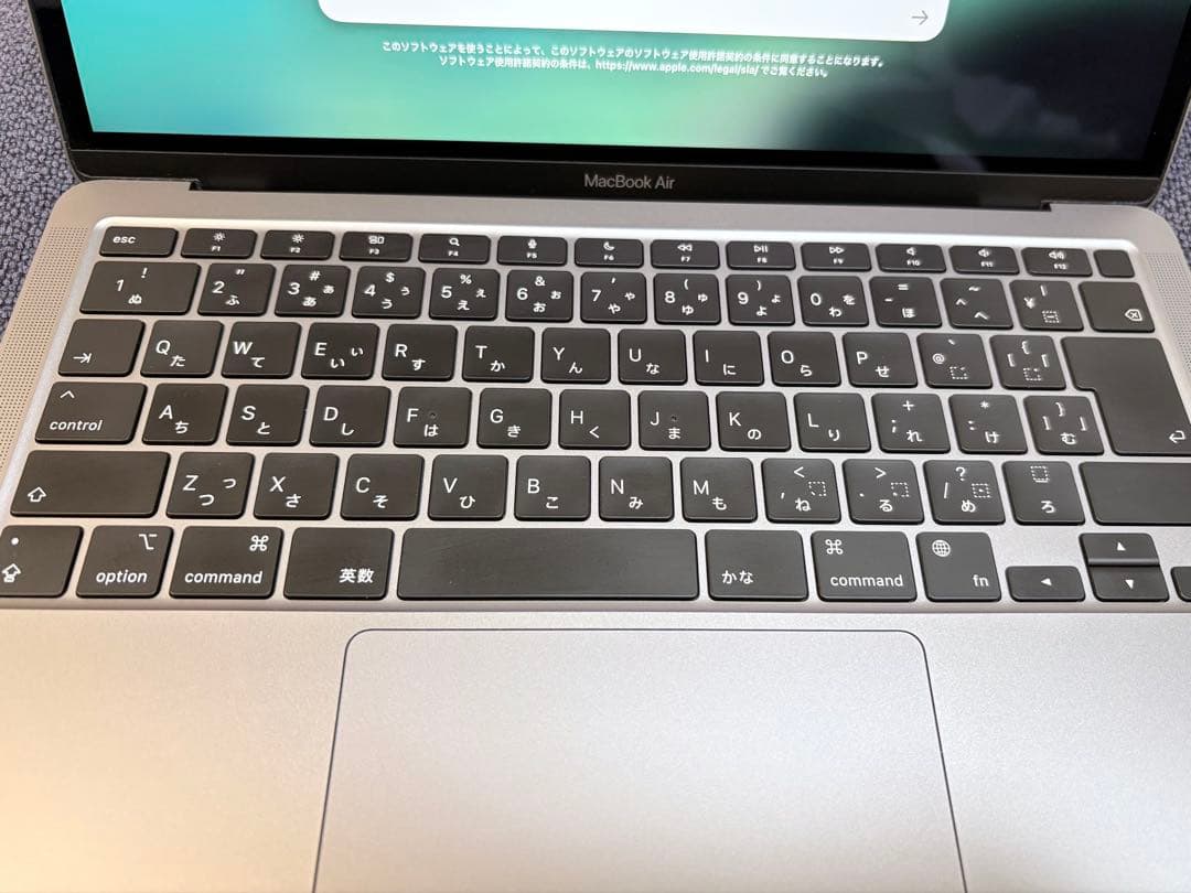 【メモリ16GB・バッテリー96%】MacBook Air M1 日本語配列