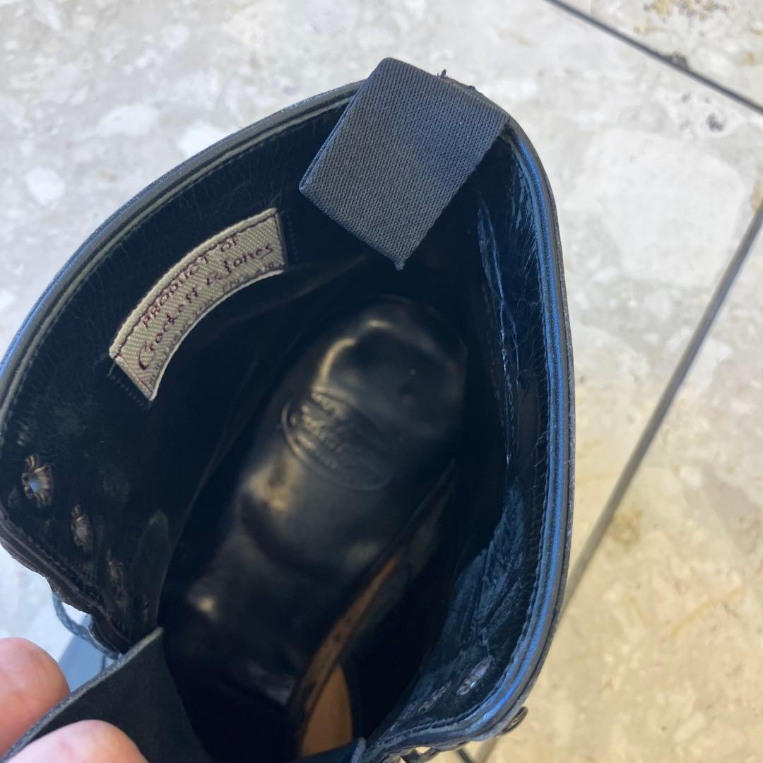 Crockett & Jones ブラックドレスシューズ