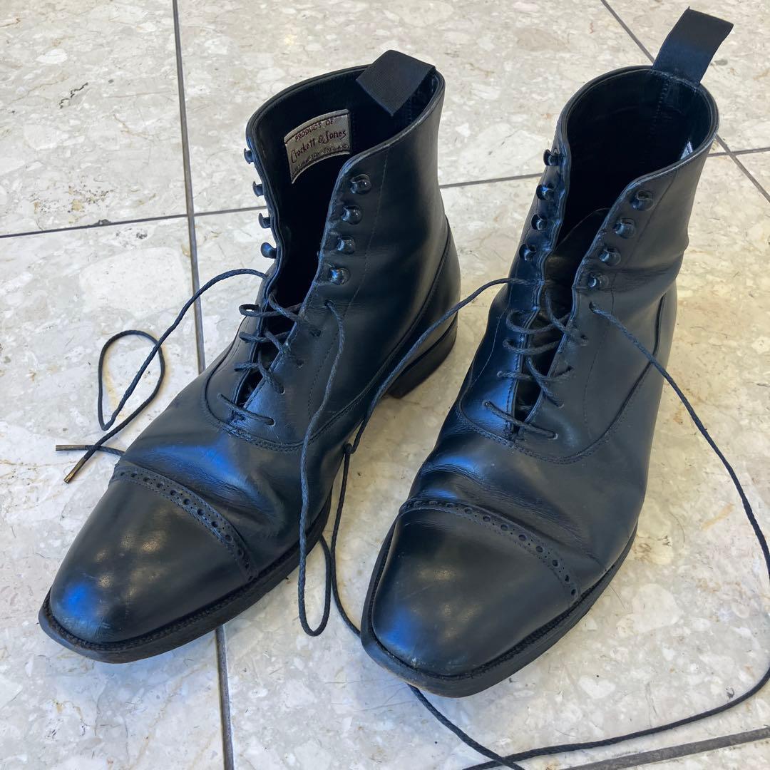 Crockett & Jones ブラックドレスシューズ