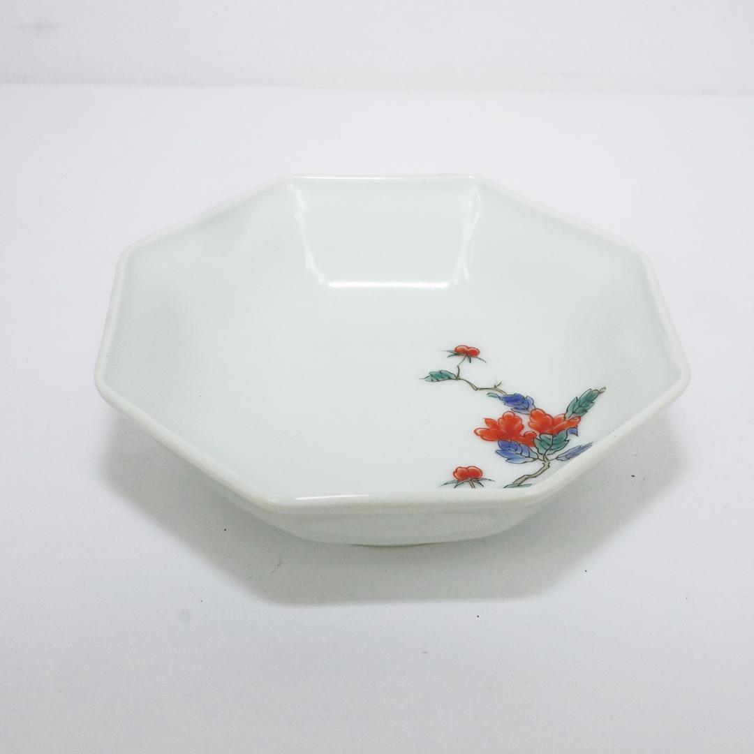 十二代　柿右衛門　八角豆結口　20客