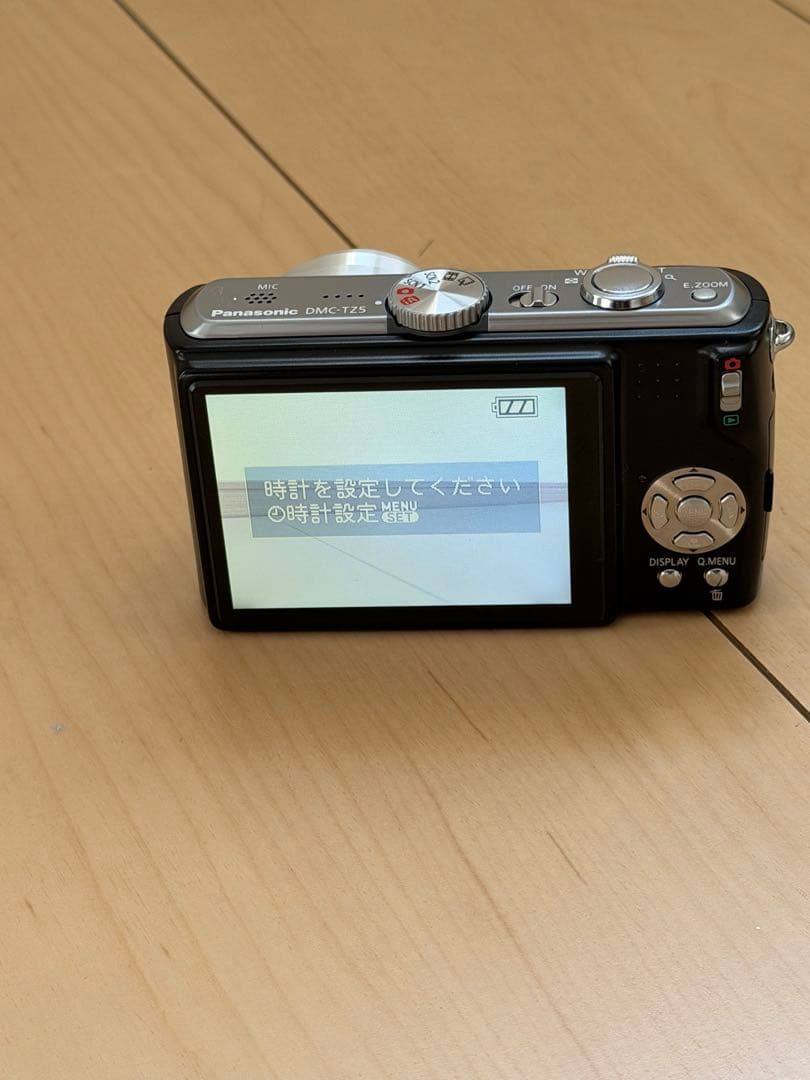 動作確認済 Panasonic LUMIX DMC-TZ5 ブラック