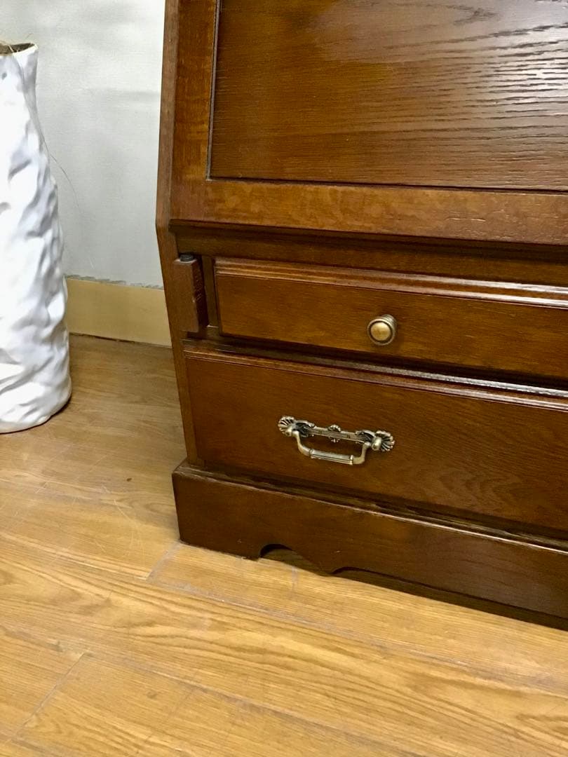 管988☆越後民芸☆和モダン☆ライティングビューロー☆文机☆