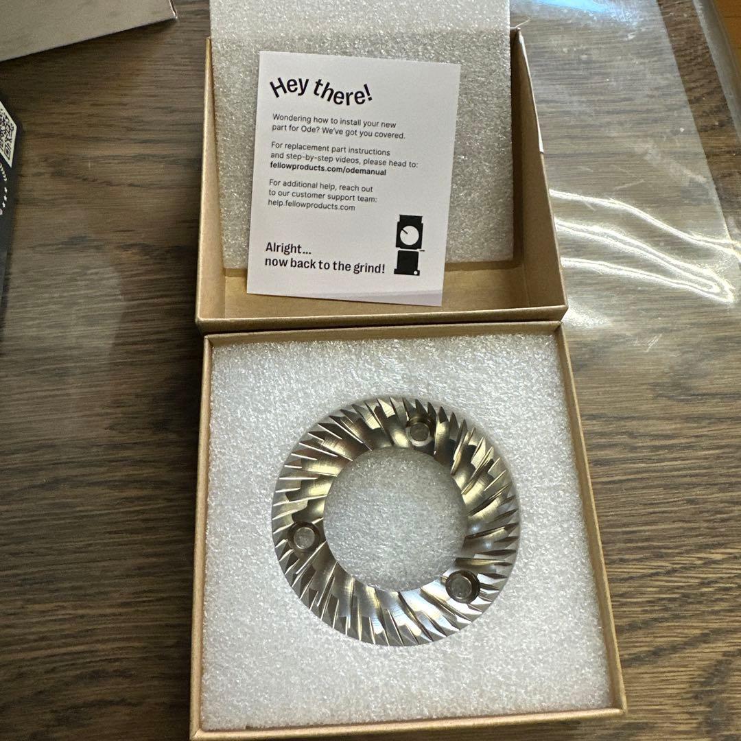 純正Fellow ODE 64 MM GEN 2 Brew Burrs 未使用