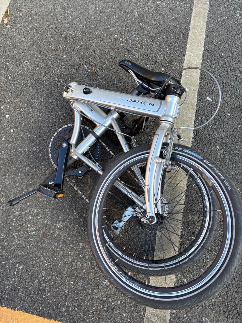 DAHON Speed P8 ダホン スピード シルバー 8段変速