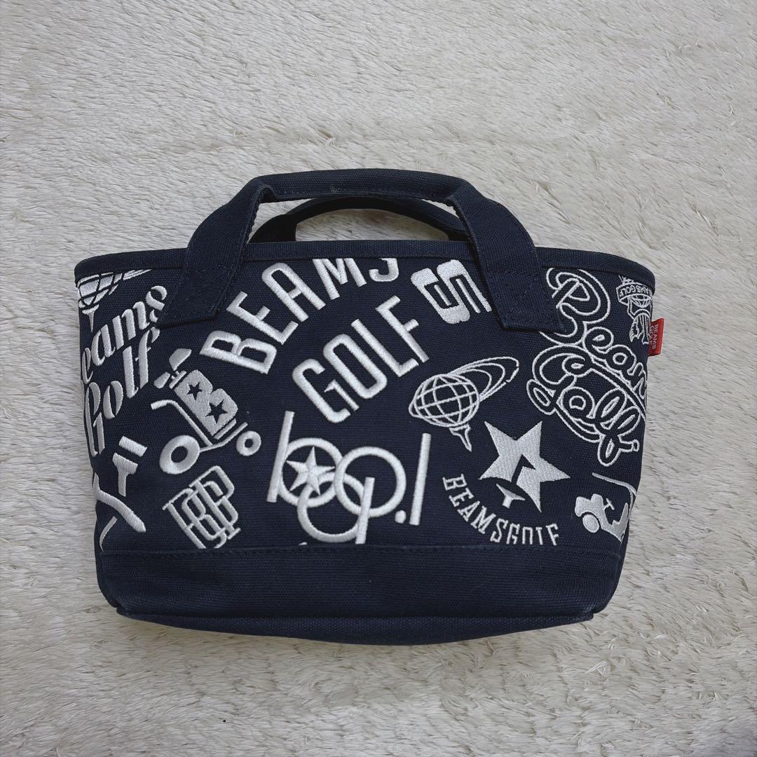 BEAMS GOLF ビームスゴルフ カートバッグ ハンドバッグ ネイビー 渋野