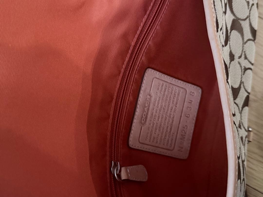 COACH シグニチャー　ショルダーバッグ