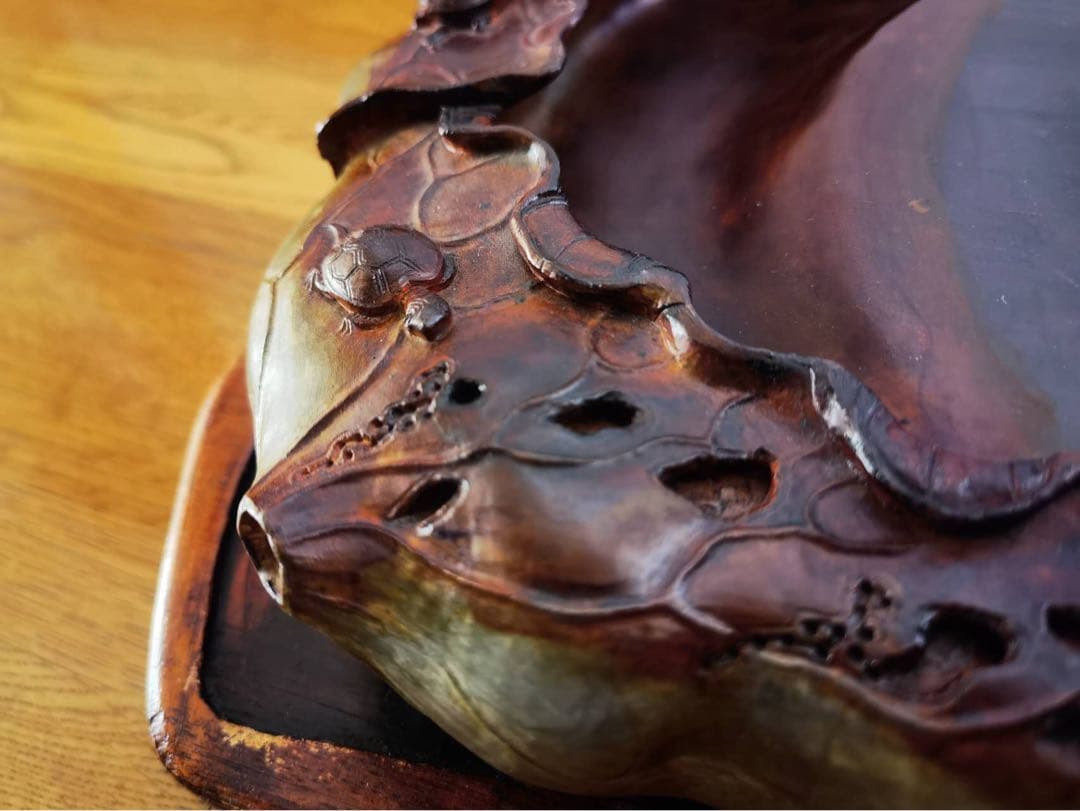 端渓硯　石眼　特大