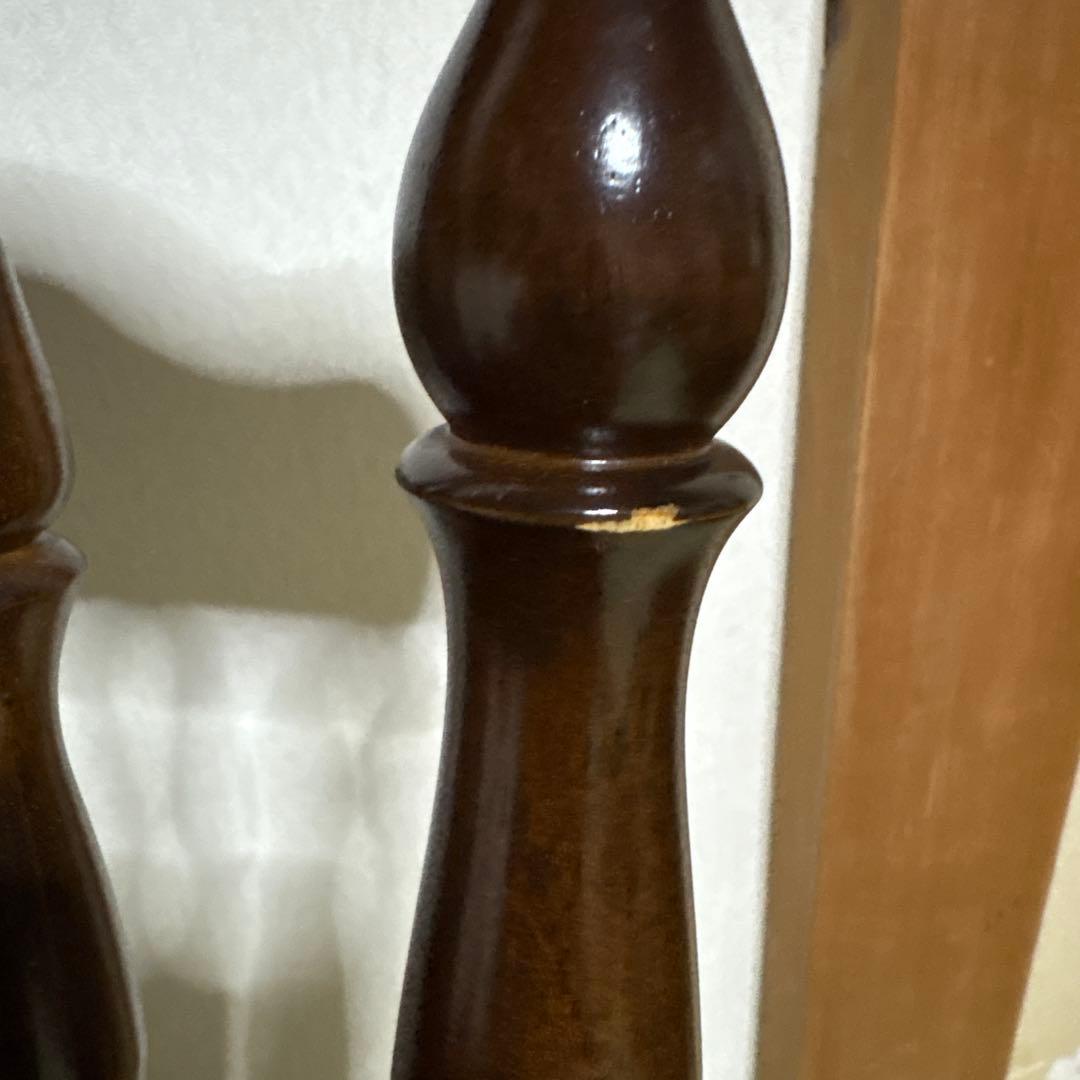 カリモク　カウンター　チェア　回転式　KARIMOKU オールド　椅子　2脚