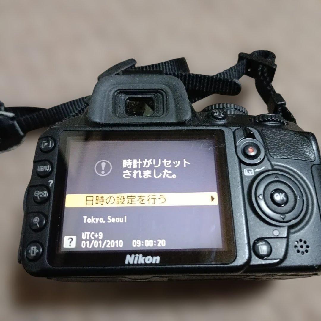 Nikon デジタル一眼レフカメラ D3100本体と充電器付き