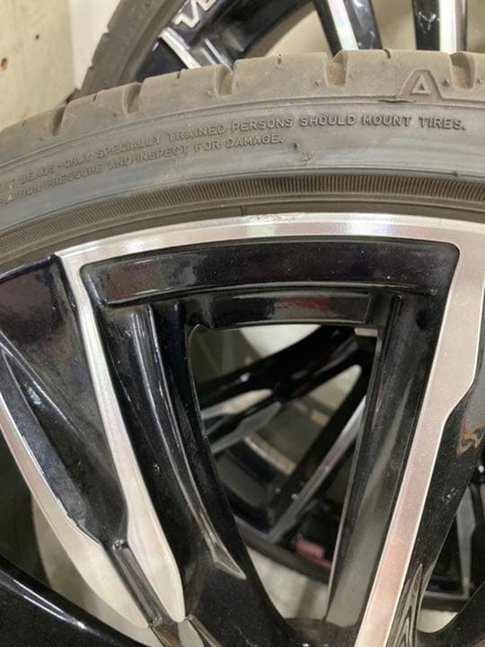 レイズルチアーナ(VB)20インチアルミホイールタイヤ4本セット