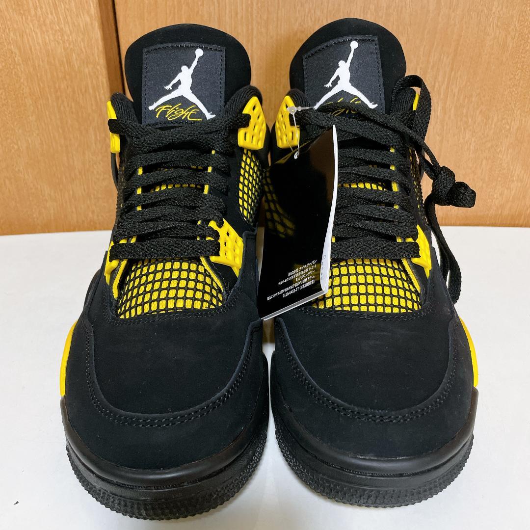 NIKE AIR JORDAN 4 RETRO サンダー ナイキ エア