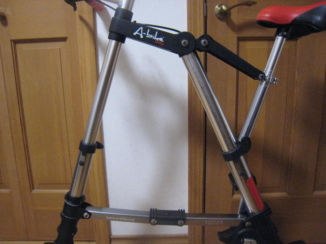 【程度良】A-BIKE-CITY正規品 8インチ 前後エアータイヤ