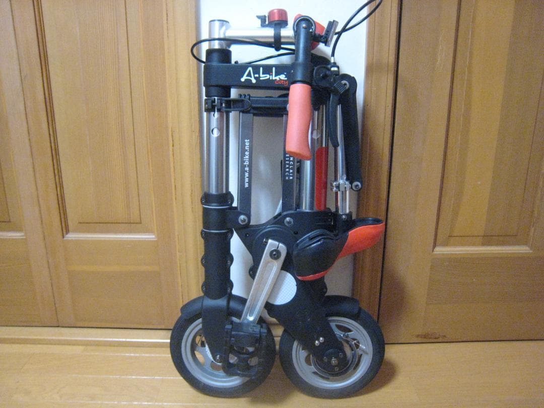 【程度良】A-BIKE-CITY正規品 8インチ 前後エアータイヤ