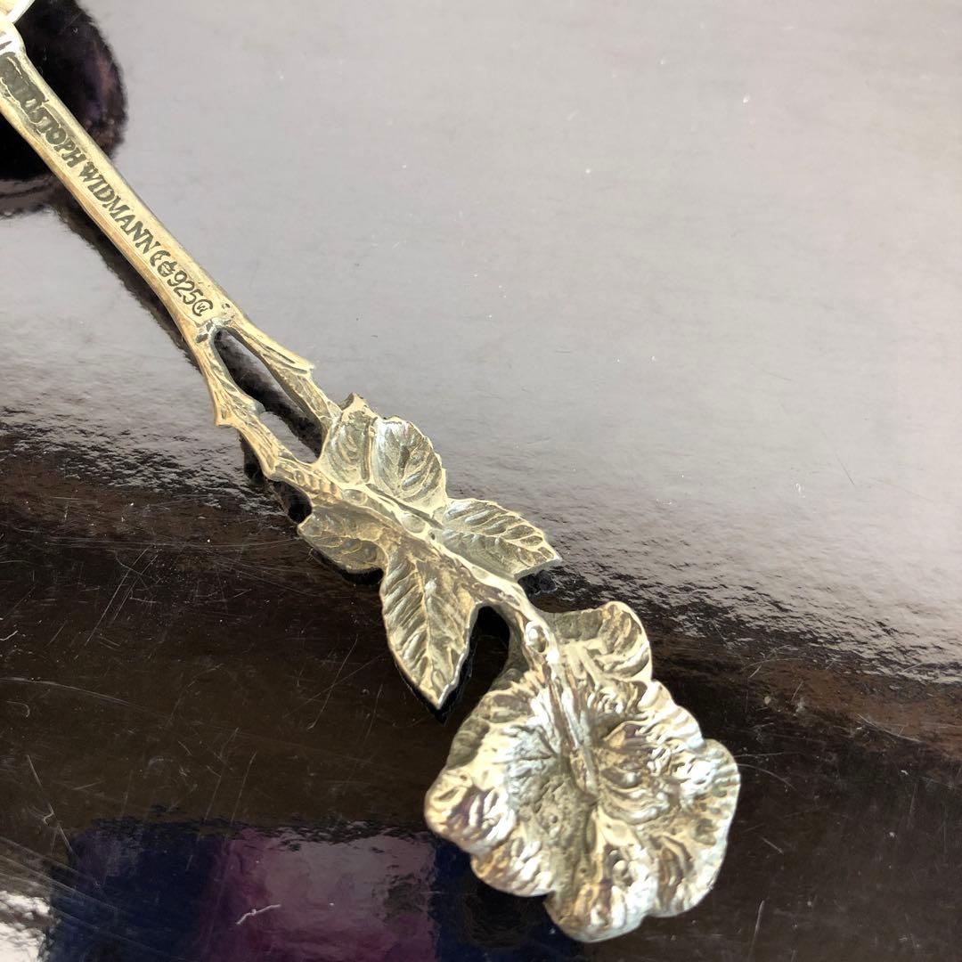 クリストフウィドマン　ヒルデスハイムローズ　スプーン6客　925シルバー　純銀