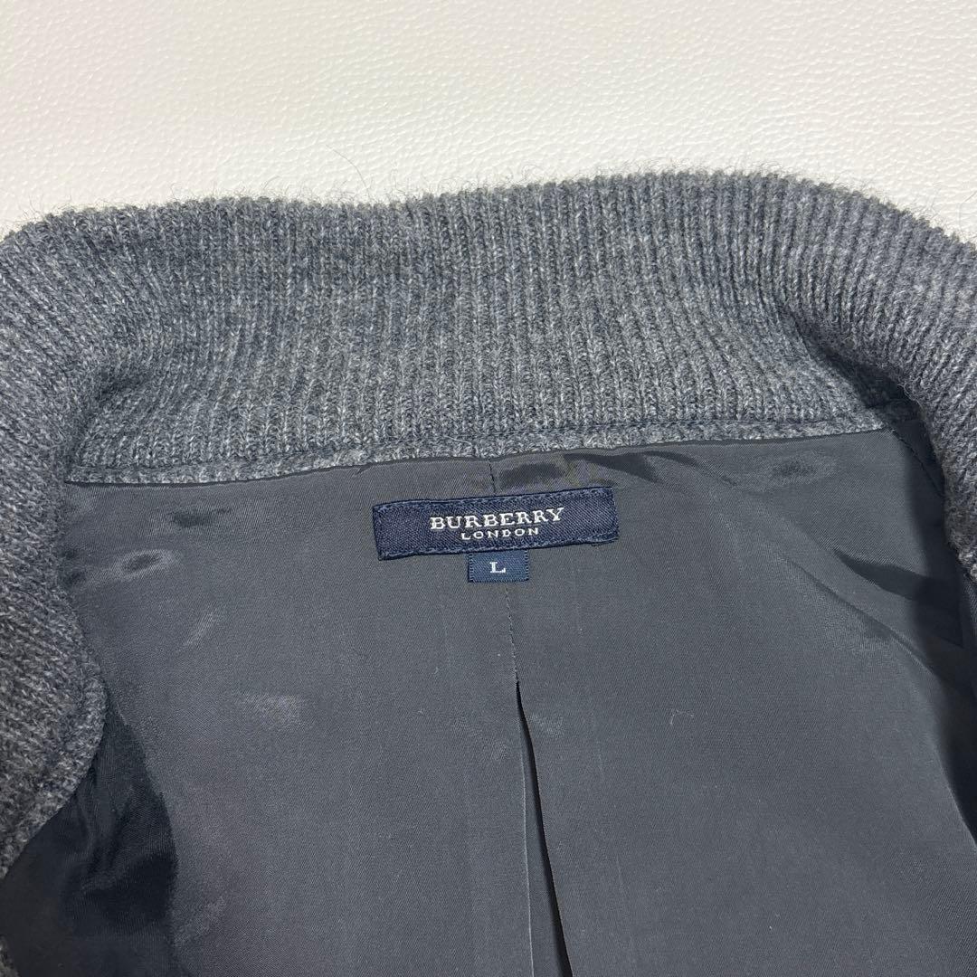 BURBERRY LONDON ウール アルパカ ドライバーズニット