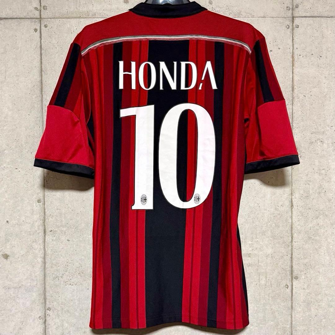 【美品！】14/15 ACミラン ♯10 本田圭佑【Oサイズ】ホーム