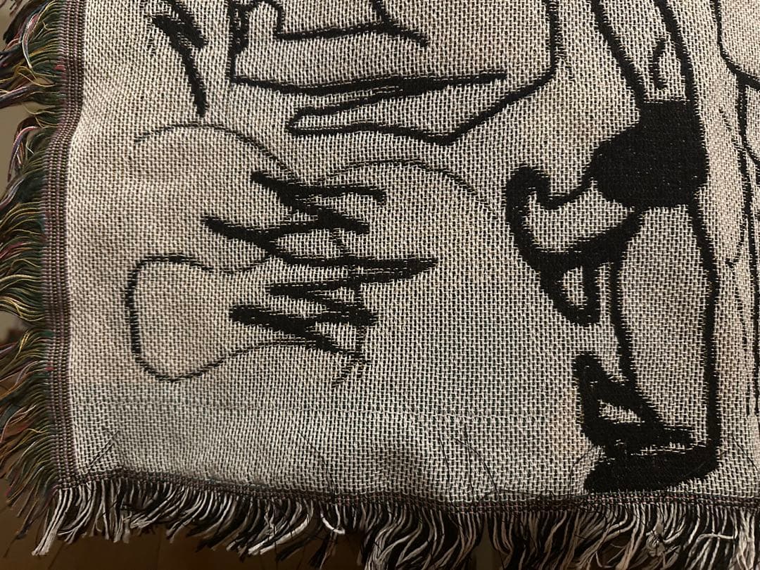 unico×Daisuke Kondo ブラウンケット　モノトーン