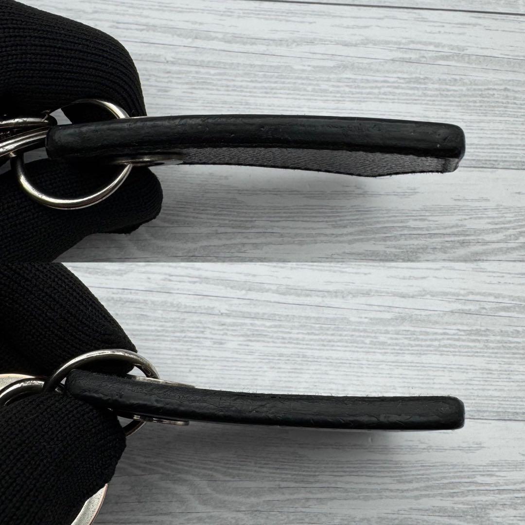 ルイヴィトン キーホルダー モノグラム エクリプス アンシャッペ　ブラック