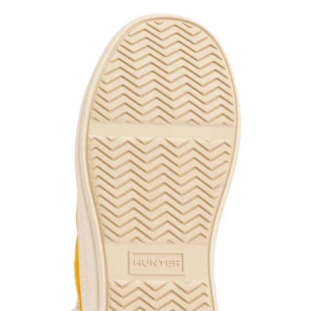 ★HUNTER★インアウト パファーニットカフブーツ 23cm