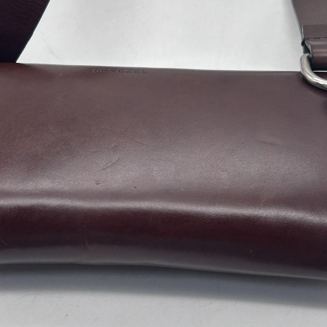 高級感✨VENCZEL ショルダーバッグ ブラウン V8S