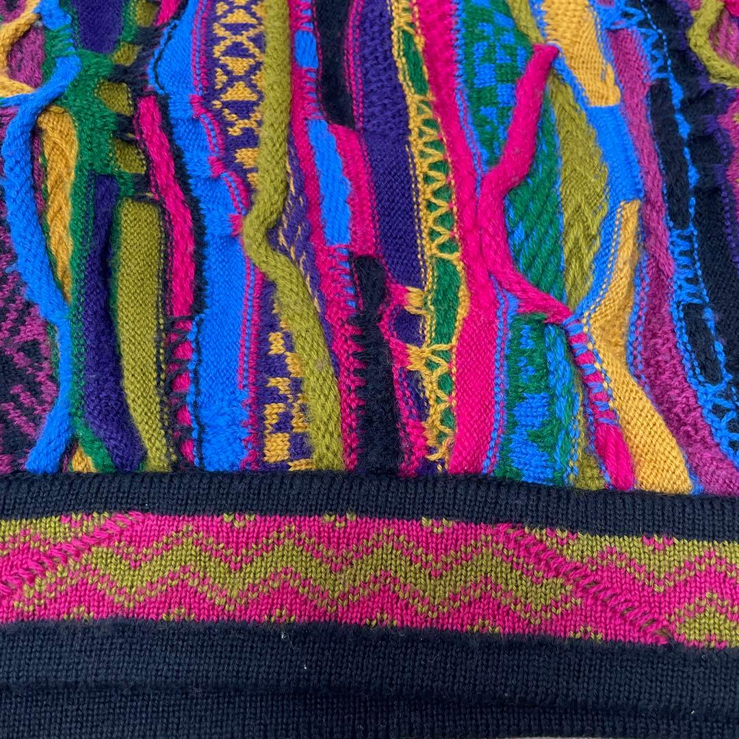 COOGI マルチカラー セーター　Lサイズ