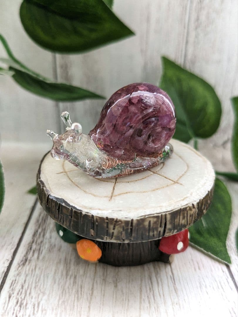 【なおりん】シトリンの天使ちゃん形オルゴナイト☆他４点