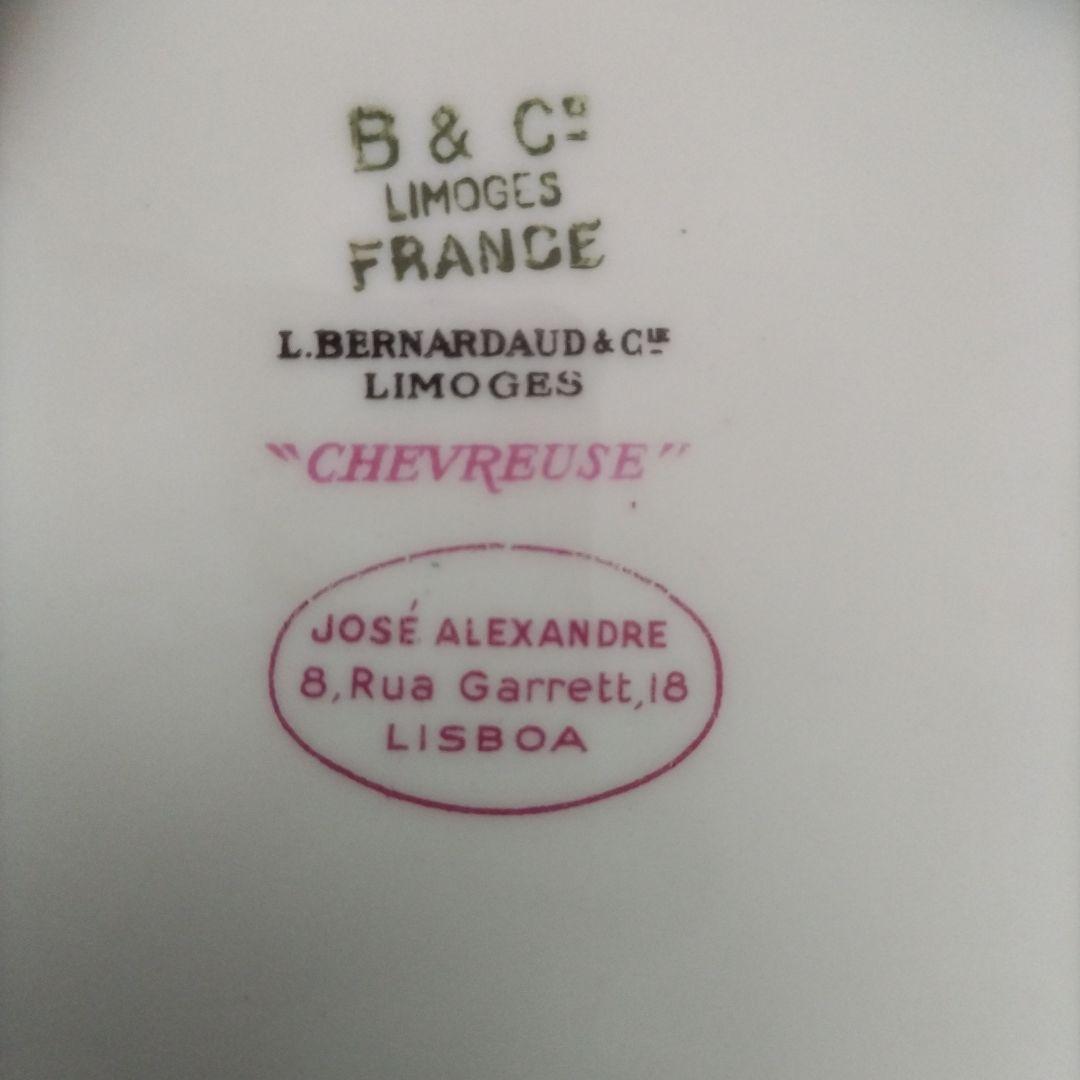 【美品】リモージュ　ベルナルド　B&C　シュブルーズ　ディナー皿　５枚セット